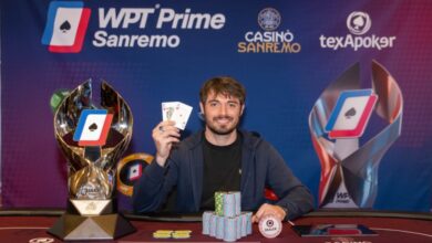 2023 WPT Prime Sanremo Champion Simone Andrian poker