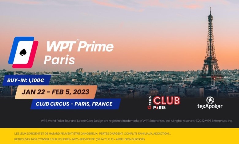#20 WPT Prime Main Event Paris 2023