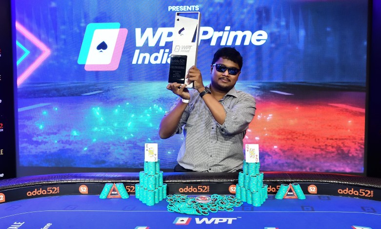 2023 WPT Perdana India poker Prasit Chowdhury