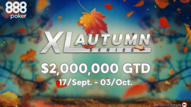 888poker XL Autumn 2M GTD series