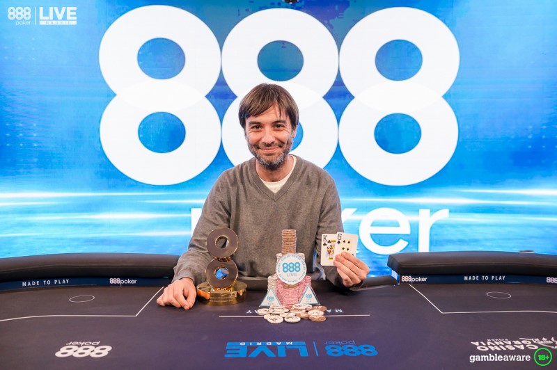 Adrian Garcia spanyol 888poker madrid 2023