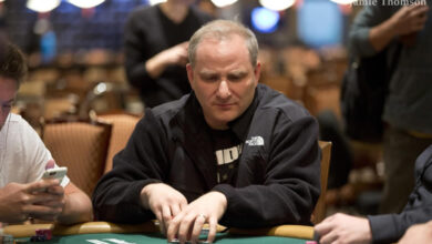 Andy Block poker bluff fold