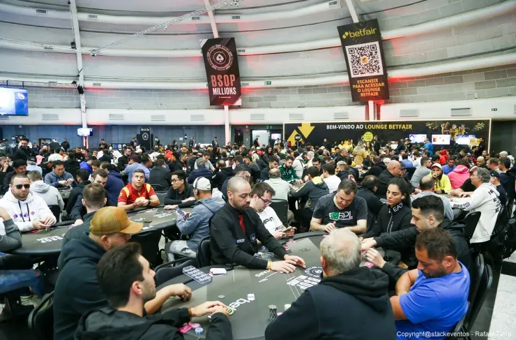 BSOP Millions 2022 poker room