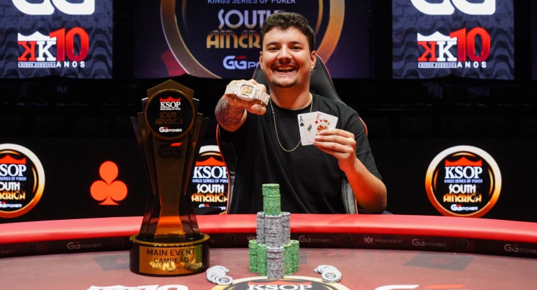 Bernardo Sette Ksop 2024 campeón Poker brasil