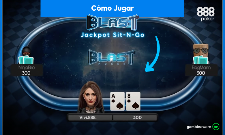 Blast 888poker Vivian Saliba Brasil jackpot