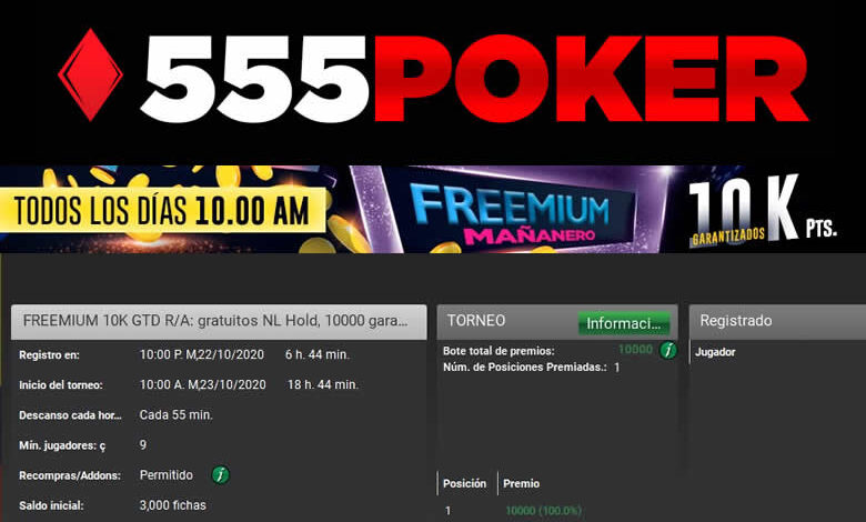 FREEMIUM freeroll poker pesos deposito argentina