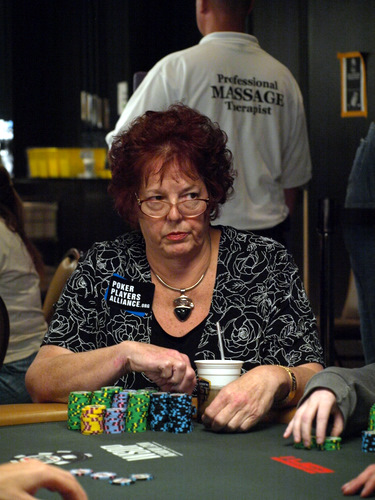 Linda Johnson poker woman
