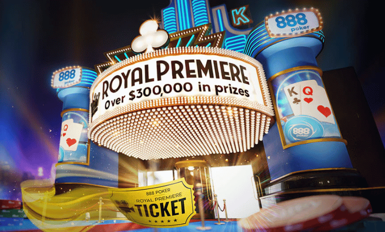 Luz cámara Poker con Royal Premiere en 888Poker