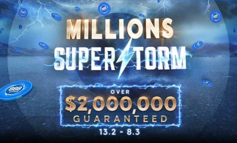 Millions SuperStorm 888poker 2 millones