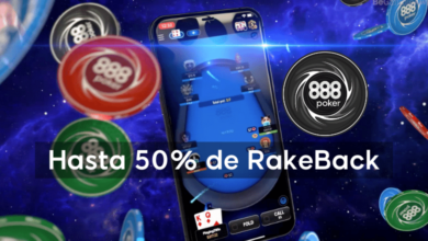 PROMO RAKEBACK jugando cash game en 888POKER