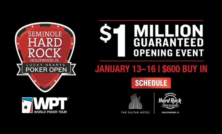 Seminole Hard Rock Lucky Hearts Poker Open 2022