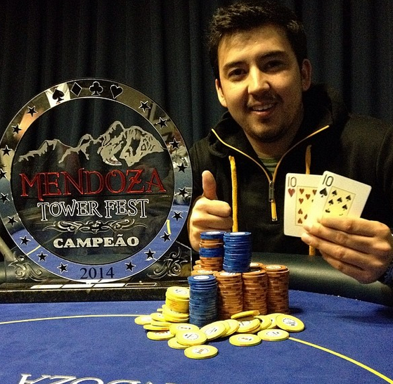 Lucas Caldera se llevó el Mendoza Tower Fest | Pokerlogia
