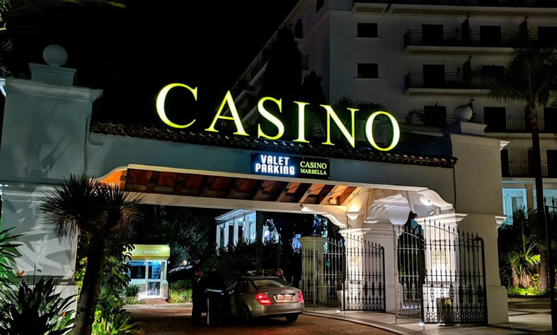 valet parking del casino marbella 