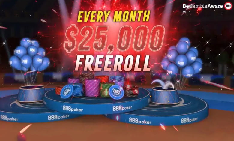 Every Month 25.000 freeroll