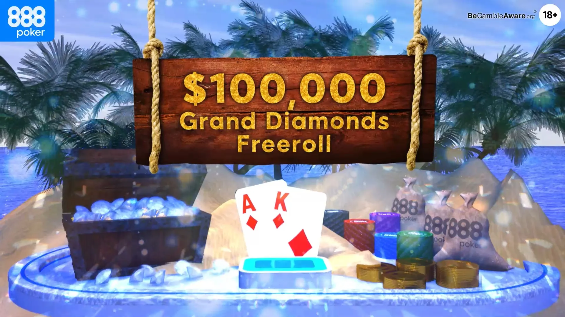 diamonds 888poker promociones freerolls