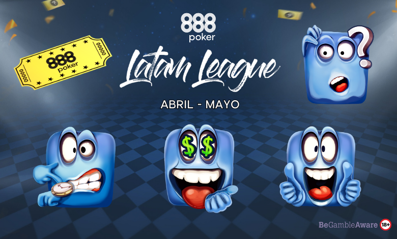 liga latam april may poker amerika latin 888poker