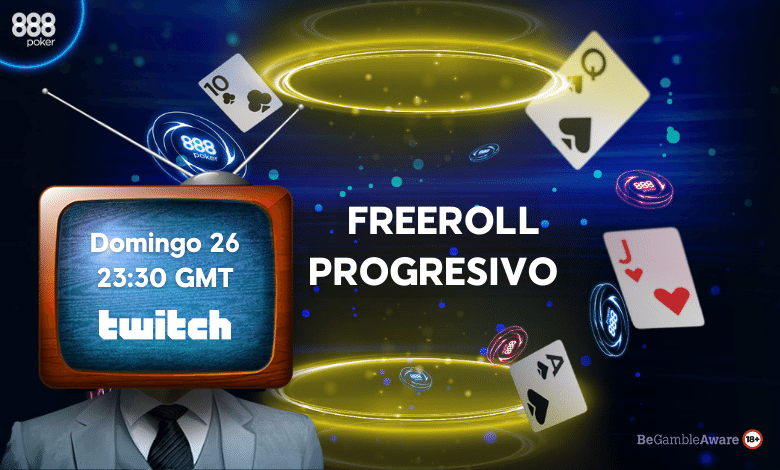 poker gratis freeroll progresivo 888poker